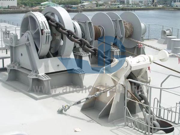 Double Cable Lifter Hydraulinen Yhdistetty Windlass Kiinnitysvinssi
